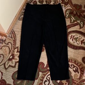 AVENUE Size 20 Trouser NO Pocket Slim Flatfront Elastic-Insert Stretch $89 NEW